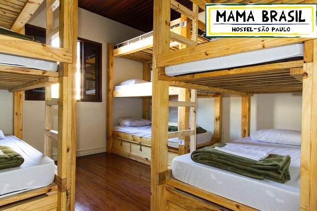 Mama Brasil Hostel São Paulo Rom bilde