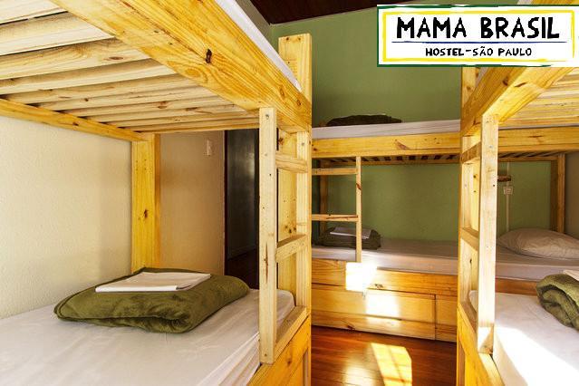 Mama Brasil Hostel São Paulo Rom bilde