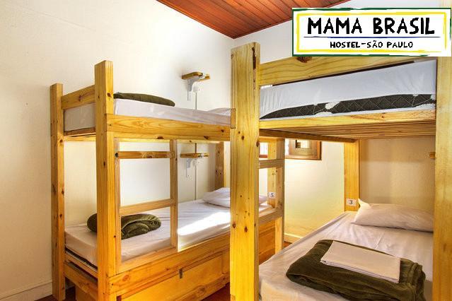 Mama Brasil Hostel São Paulo Rom bilde